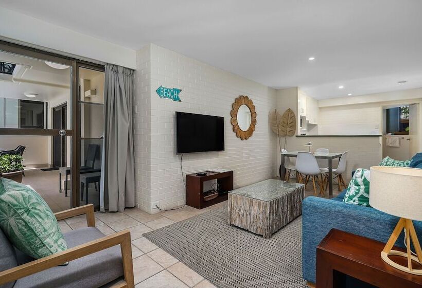 １ベッドルームエコノミーアパートメント, Bayview Beachfront Apartments, In Town Right On The Beach