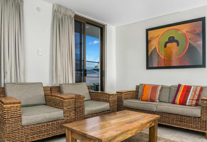 ２ベッドルームアパートメント, Bayview Beachfront Apartments, In Town Right On The Beach