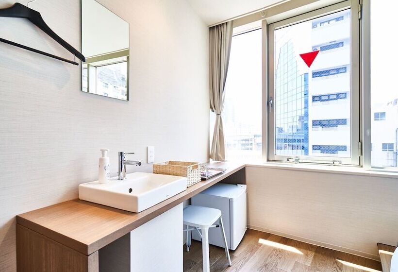 اتاق استاندارد با سرویس بهداشتی مشترک, &and Hostel Hommachi East