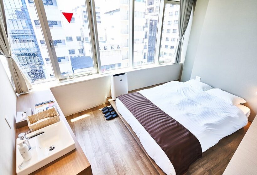اتاق استاندارد با سرویس بهداشتی مشترک, &and Hostel Hommachi East