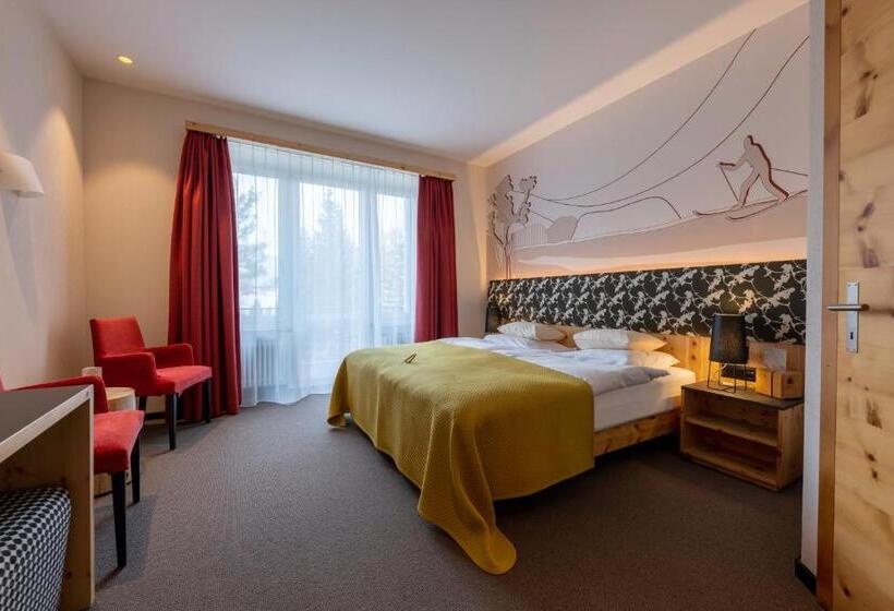 اتاق استاندارد, Sporthotel Pontresina