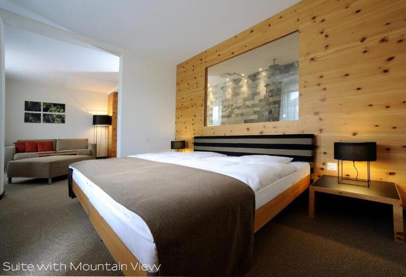 سوییت با چشم‌انداز کوه, Sporthotel Pontresina