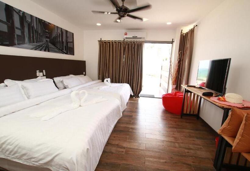 اتاق استاندارد با چشم‌انداز دریا, The Barat Tioman Beach Resort
