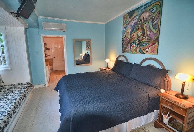 اتاق استاندارد با چشم‌انداز باغ, Moon San Villa At The Blue Lagoon