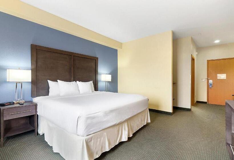身障者適用キングサイズベッドルーム, Days Inn By Wyndham Ellensburg