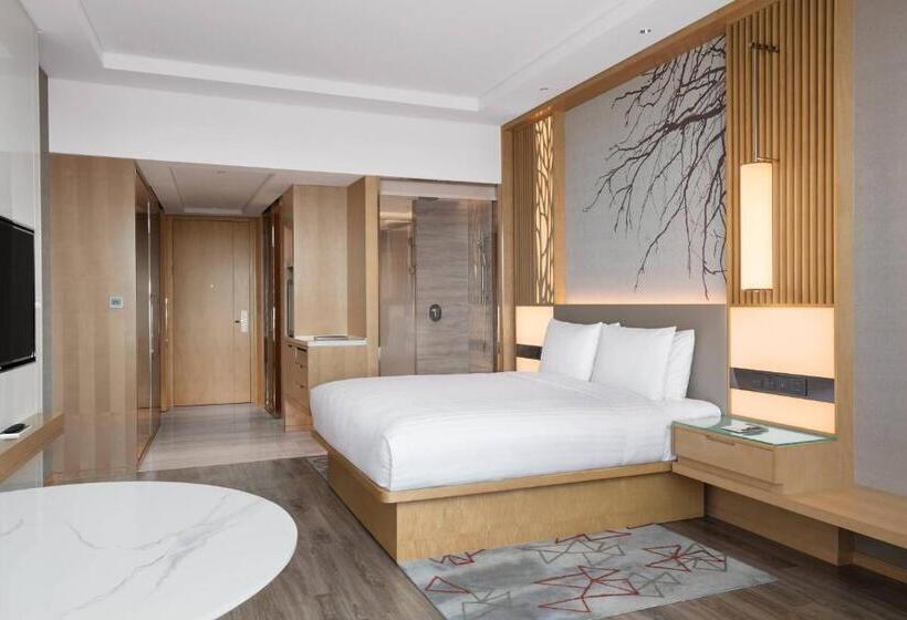 اتاق اجرایی با تخت بزرگ, Courtyard By Marriott Shanghai Songjiang