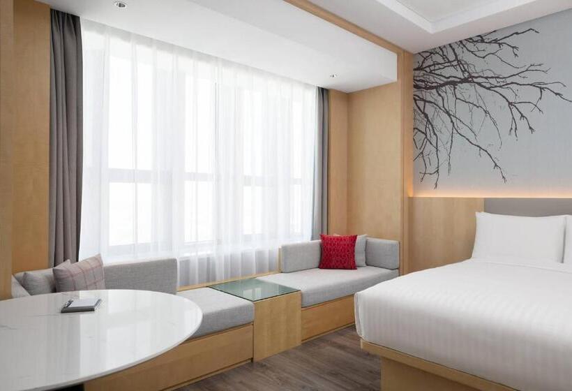 اتاق لوکس با چشم‌انداز شهر, Courtyard By Marriott Shanghai Songjiang