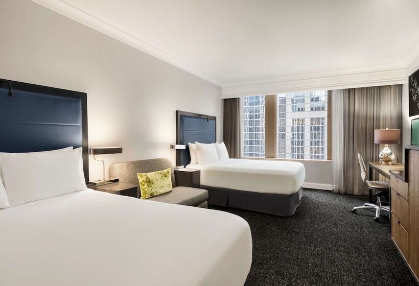 اتاق استاندارد با 2 تخت دوبل, Hilton Motif Seattle