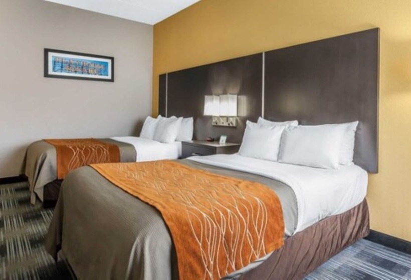 Номер Стандарт 2 Двуспальные Кровати, Comfort Inn Cleveland Airport