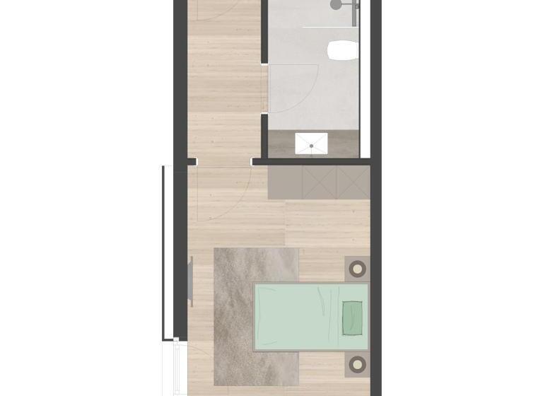 Апартаменты 2 Спальни, Residenz Gramaser Gmbh