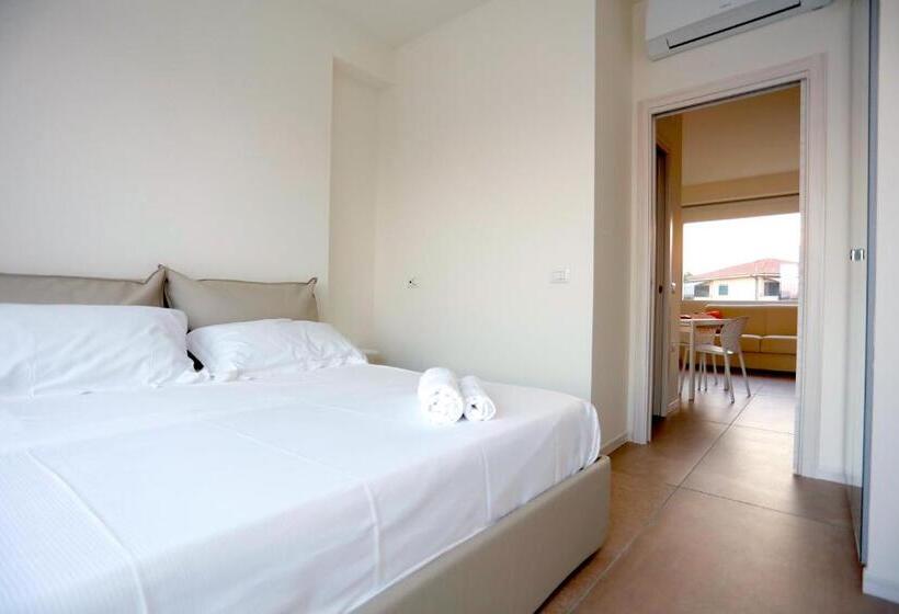 带1个卧室带观景的公寓, Path House   Etna & Sea View