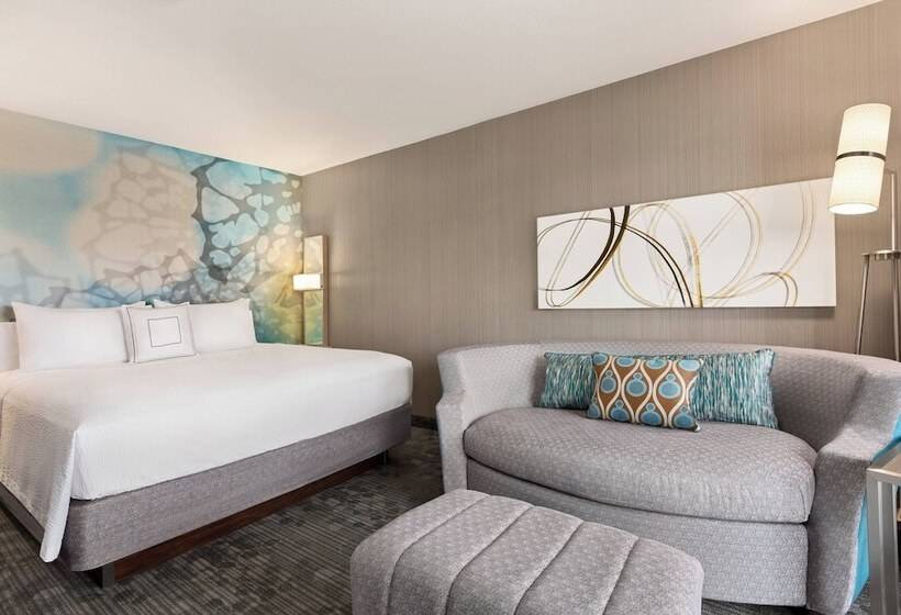 스탠다드 룸 더블 침대, Courtyard By Marriott Roseville