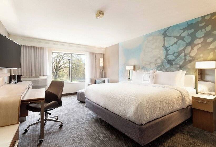 스탠다드 룸 더블 침대, Courtyard By Marriott Roseville