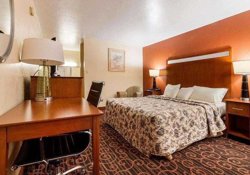 带大床的标准间, Econo Lodge Jasper
