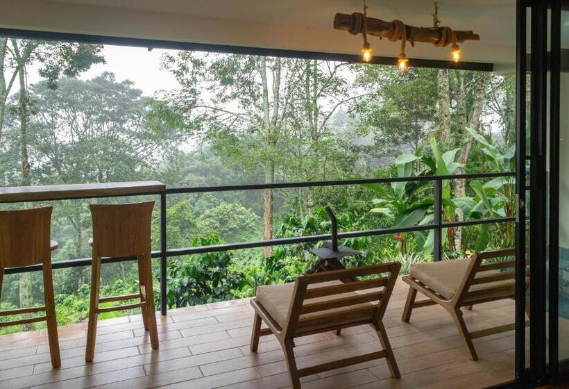 带按摩浴盆的套房, El Edén Country Hotel Y Club Residencial