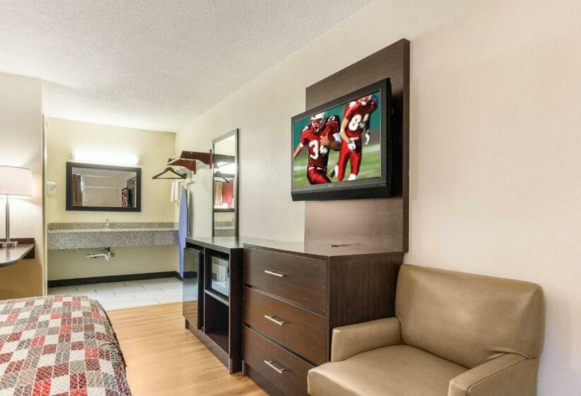디럭스 룸 킹사이즈 침대, Red Roof Inn Cincinnati Airport–florence/ Erlanger