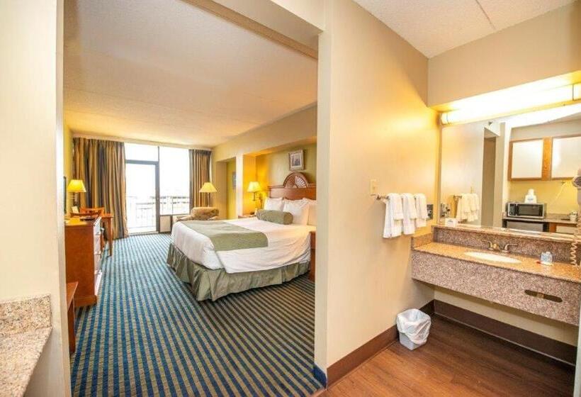 اتاق استاندارد با تخت بزرگ, Days Inn By Wyndham Virginia Beach At The Beach