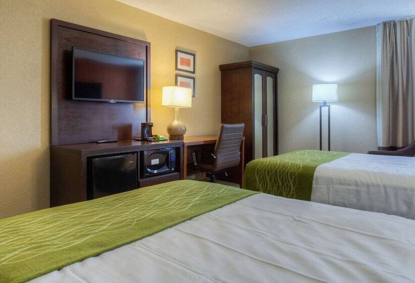 اتاق استاندارد با 2 تخت دوبل, Comfort Inn & Suites Evansville Airport