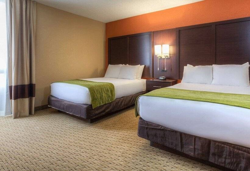 اتاق استاندارد با 2 تخت دوبل, Comfort Inn & Suites Evansville Airport