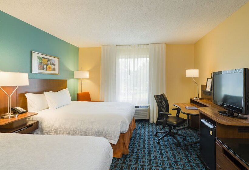اتاق استاندارد با 2 تخت دوبل, Fairfield Inn & Suites By Marriott Allentown Bethlehem/lehigh Valley Airport