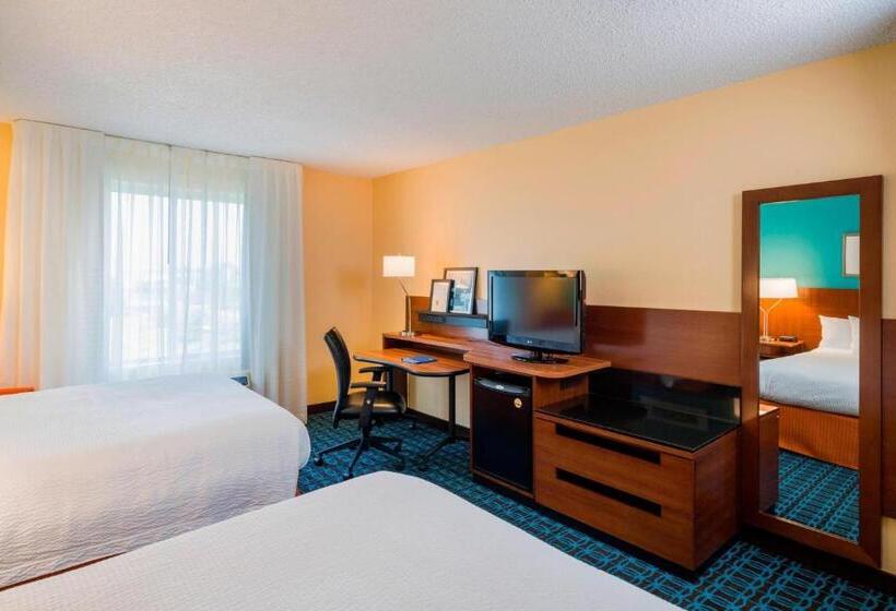 اتاق استاندارد با 2 تخت دوبل, Fairfield Inn & Suites By Marriott Allentown Bethlehem/lehigh Valley Airport