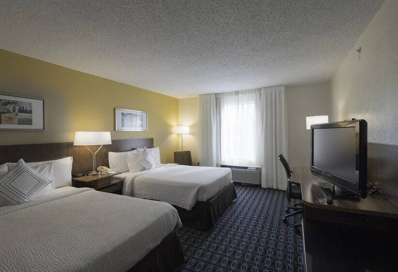 스탠다드 룸 더블 침대 2개, Fairfield Inn & Suites By Marriott Cleveland Streetsboro