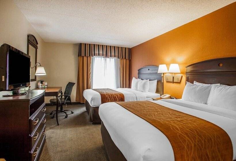 스탠다드 룸 더블 침대 2개, Comfort Inn & Suites Somerset  New Brunswick