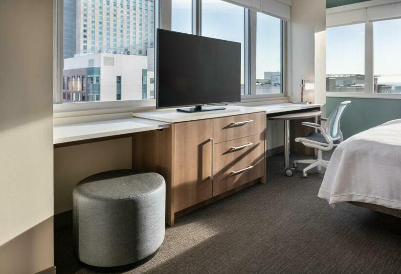 סטודיו סטנדרט, מיטה זוגית, Home2 Suites By Hilton Denver Downtown Convention Center