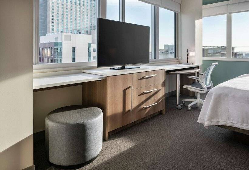 סטודיו סטנדרט מיטה זוגית, Home2 Suites By Hilton Denver Downtown Convention Center