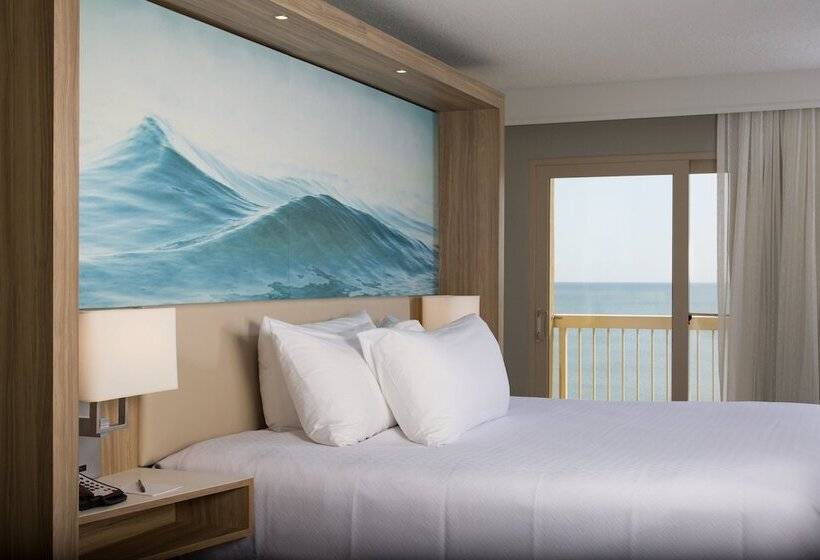 带2个双人床的标准工作室, Crowne Plaza Melbourne Oceanfront, An Ihg