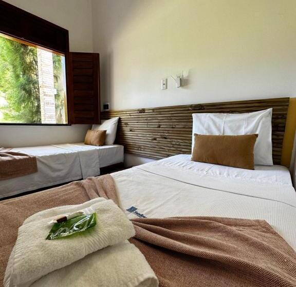 Апартаменты 1 Спальня с Балконом, Pousada Sandbeach