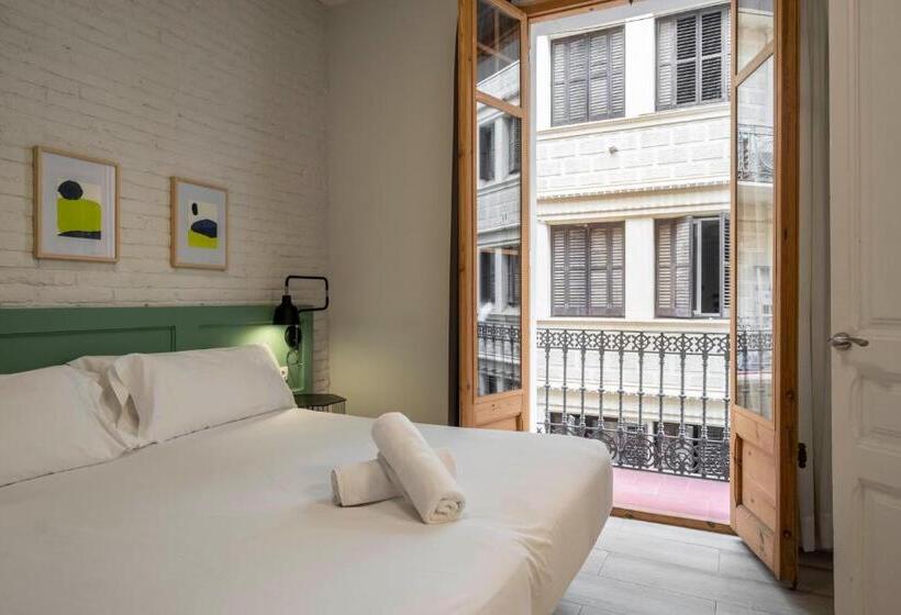 Апартаменты 1 Спальня с Балконом, Aspasios Gracia Apartments