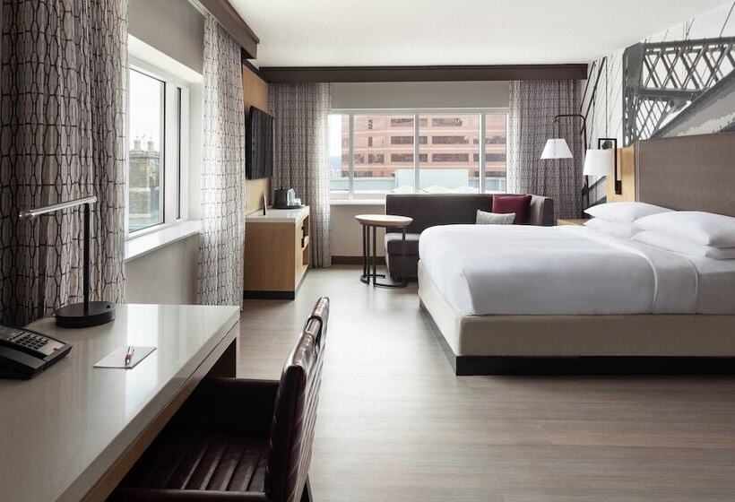 Номер Стандарт Двуспальная Кровать с Видом, Cincinnati Marriott At Rivercenter