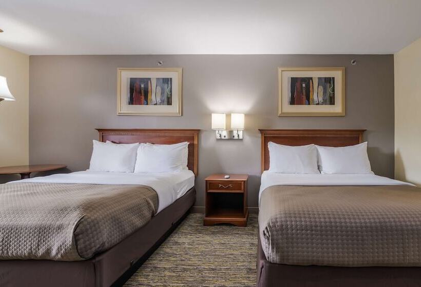 Номер Стандарт 2 Двуспальные Кровати, Americas Best Value Inn Scarborough Portland