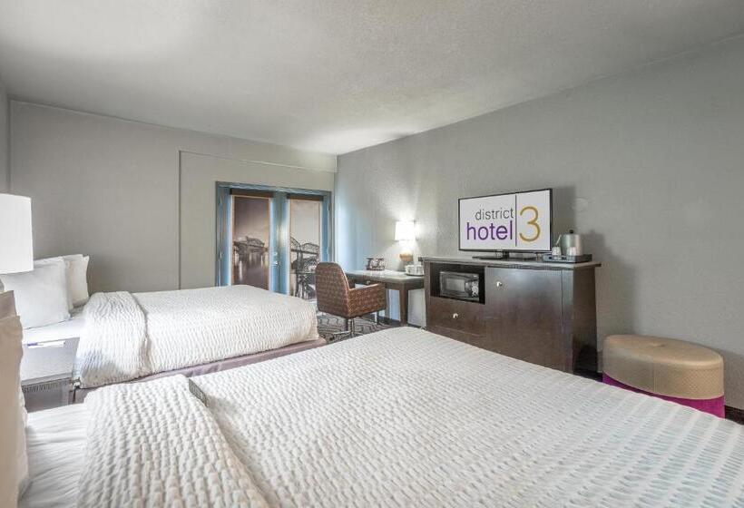 身障者適用スタンダードルーム, District 3 Hotel, Ascend Hotel Collection
