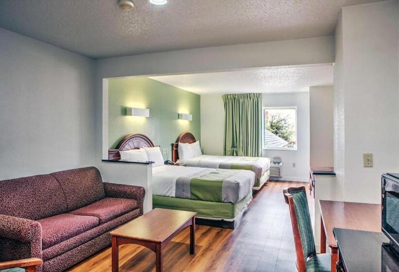 キングサイズベッドのスイートルーム, Motel 6 Dallas, Tx  Northwest