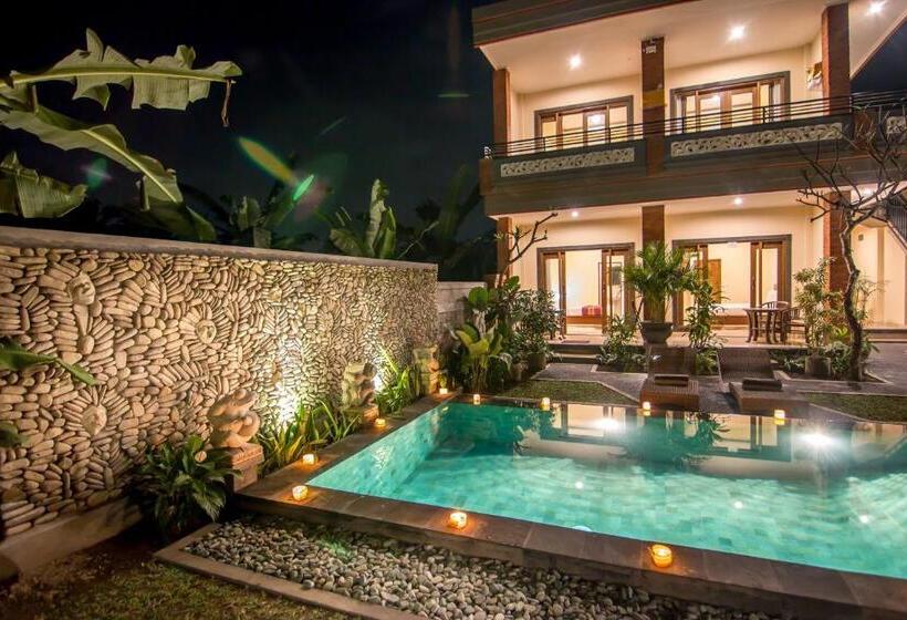 اتاق استاندارد با چشم‌انداز استخر, Umah Dangin Guest House