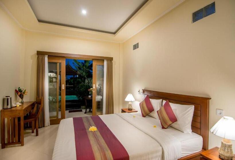 اتاق استاندارد با چشم‌انداز استخر, Umah Dangin Guest House