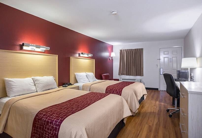 Номер Стандарт 2 Двуспальные Кровати, Red Roof Inn West Memphis, Ar