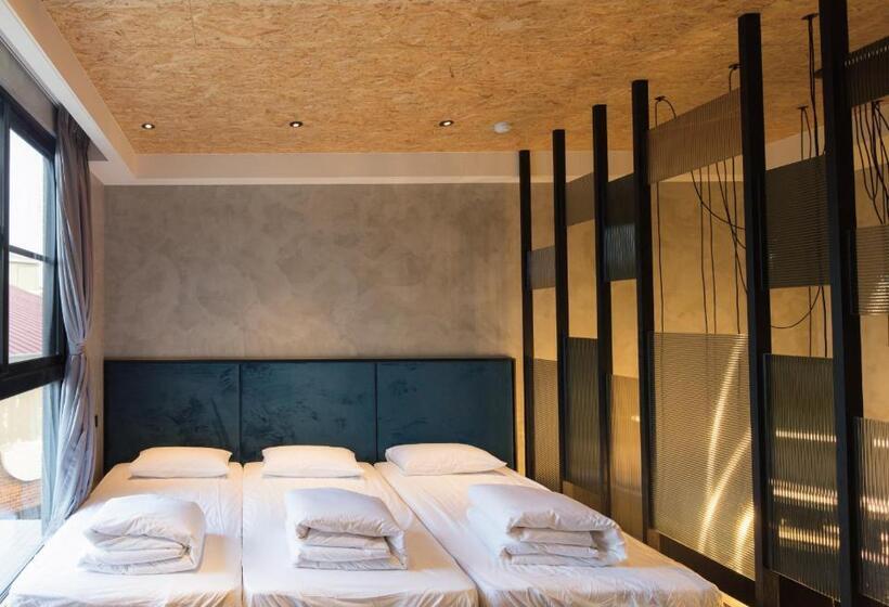 آپارتمان دوبلکس 1 خوابه, Leisure 台南行旅 巷弄潮旅