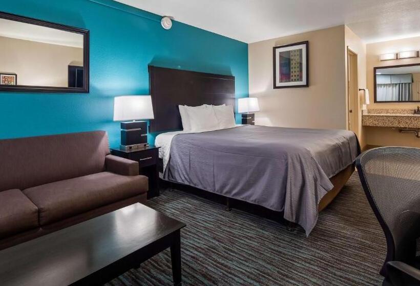 残疾人使用的带特大床的标准间, Best Western Apricot Inn