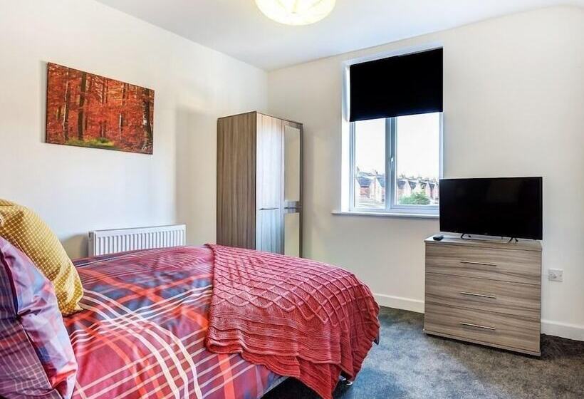 اتاق استاندارد, Townhouse Plus @ 166 Edleston Road Crewe