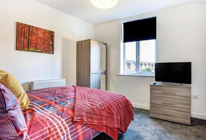 اتاق استاندارد, Townhouse Plus @ 166 Edleston Road Crewe