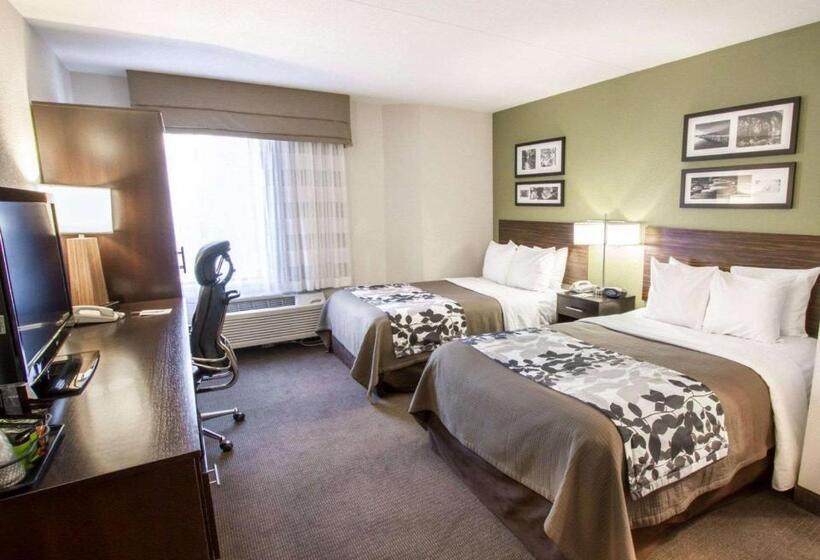 اتاق استاندارد با 2 تخت دوبل, Sleep Inn North Scottsdale Near Mayo Clinic