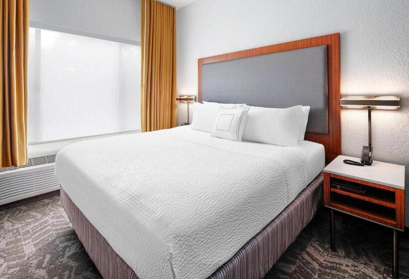 带大床的标准工作室, Springhill Suites Scottsdale North