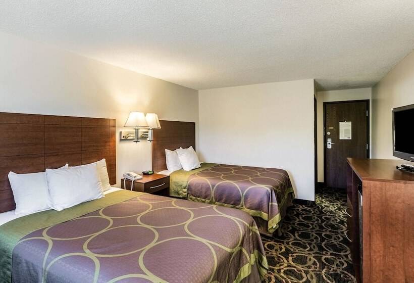 Номер Стандарт 2 Двуспальные Кровати, Rodeway Inn