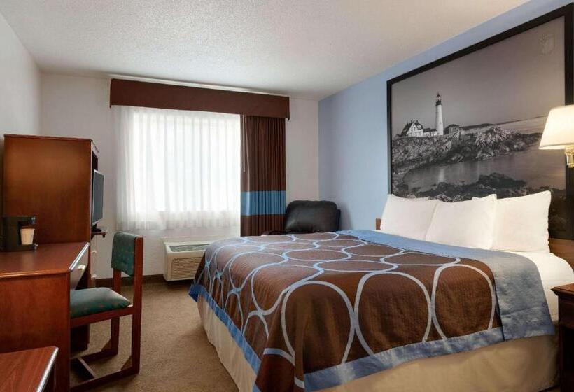 Стандартный Номер Кровать Кинг, Super 8 By Wyndham Portland Me