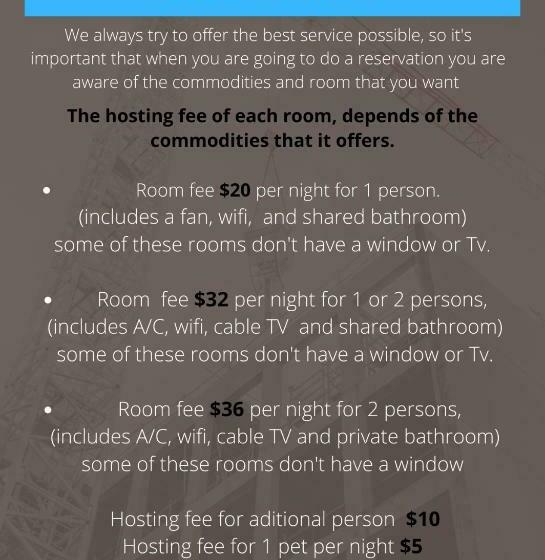Quarto Basic, Bluerock Hostal