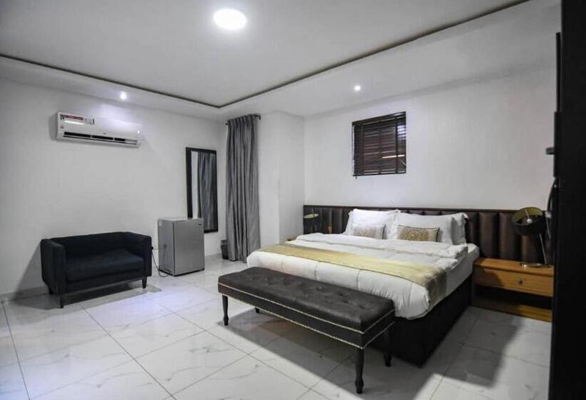 اتاق استاندارد با تخت بزرگ, Lifestyle18 Hotel And Shortlet Apartments