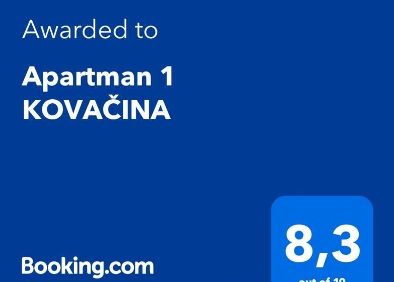 آپارتمان 1 خوابه همکف, Apartman 1 Kovačina
